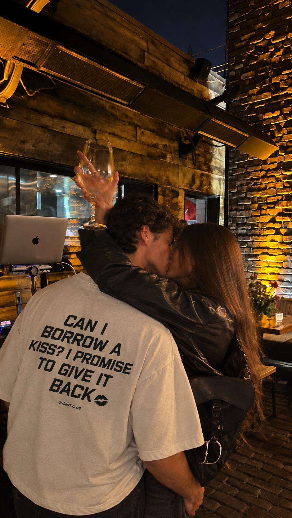 CAN I BORROW A KISS? I PROMISE TO GIVE IT BACK