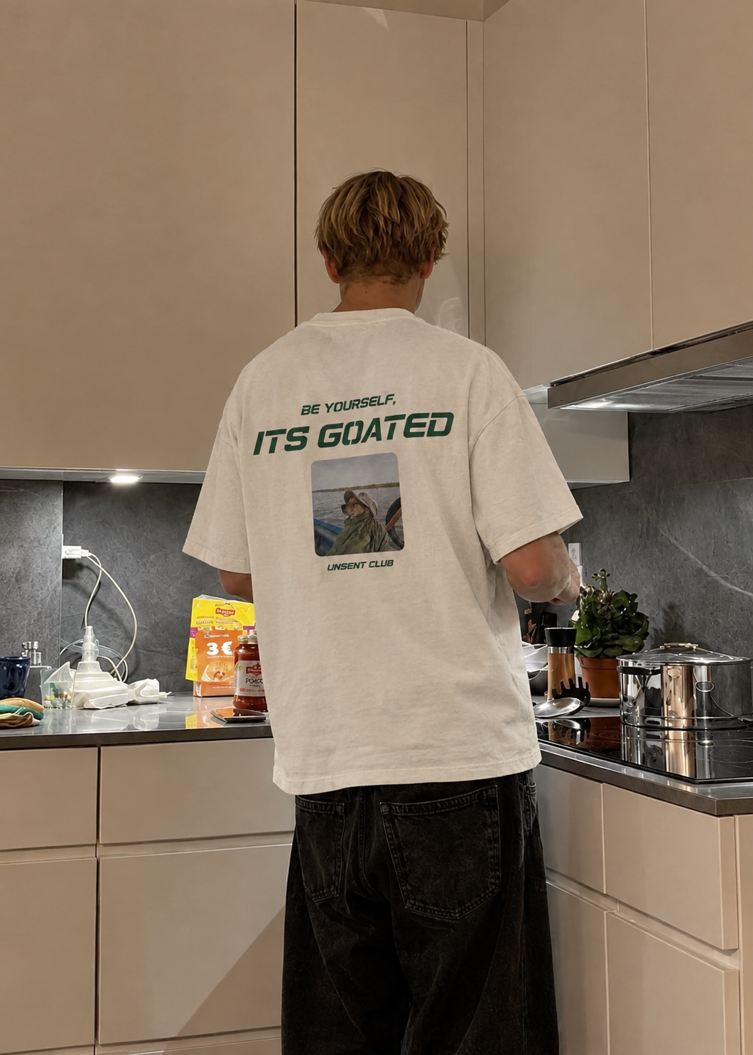 BE YOURSELF, IT'S GOATED