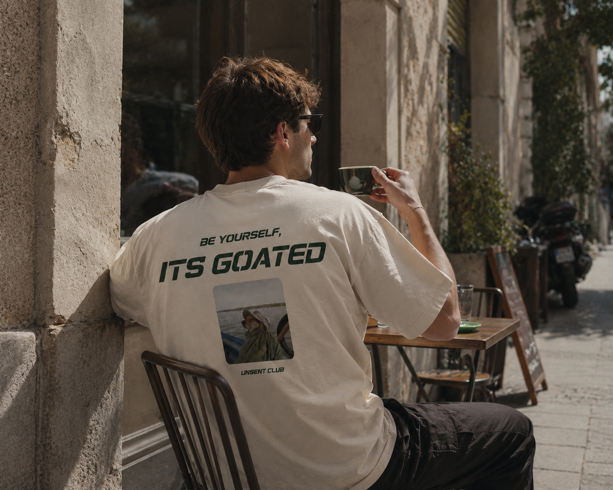 BE YOURSELF, IT'S GOATED